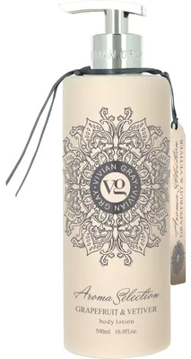 Productafbeelding van Vivian Gray, Aroma Selection, Grapefruit & Vetiver, Hydraterende bodylotion, 500 ml