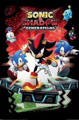 Obrázek produktu pro Sonic – Shadow Generations – 61 × 91,5 cm – plakát
