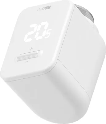 Obrázok produktu pre NODON, bezdrôtová hlavica radiátora LoRaWAN, biela