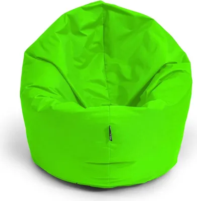 Produktbild von Sitzsack mit füllung 2 in 1 Sitzkissen Bean Bag Outdoor Indoor Wasserfest | Neongrün 155cm