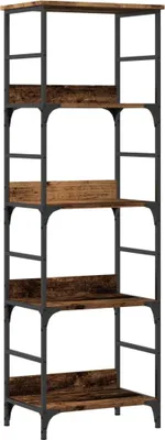 Produktbild von vidaXL Bücherregal Altholz-Optik 50x33x153 cm Holzwerkstoff