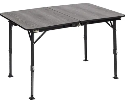 Produktbild von Campingtisch Klapptisch Elutop Extension - Höhenverstellbar Holz Optik