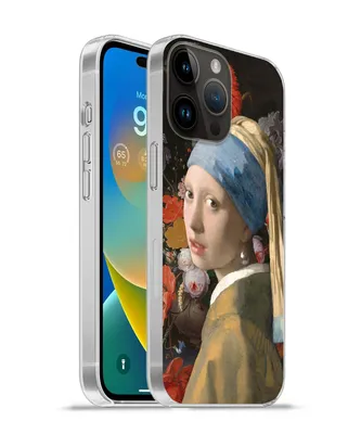 Produktbild von MuchoWow® Handyhülle Schutzhülle Hülle für Apple iPhone 14 Pro Max Malerei - Blumen - Regenbogen Silikon Softcase Handy Hülle - Hardcover