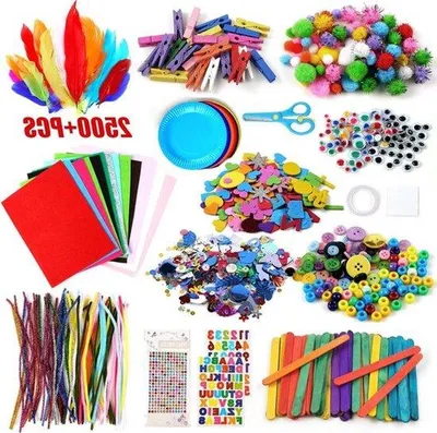 Obrázek produktu pro Tvořivá sada pro děti s materiály na scrapbooking