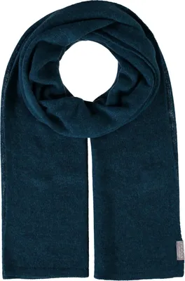 Fraas warmer & weicher Schal aus 100% Kaschmir in blau