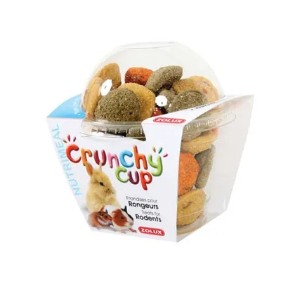 Obrázek produktu pro ZOLUX CRUNCHY CUP mrker - vojtěška 200g pochoutka pro hlodavce, Z209254