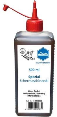 Obrázok produktu pre LISTER olej 500 ml pre strihače psov