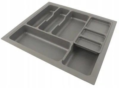 Produktbild von Schubladen-Organizer für Besteck 530x490mm Graphit