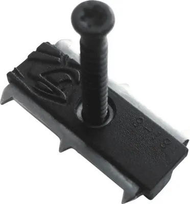 Produktbild von Konsta WPC Montageclipset Nativo 90 Clips + Schrauben für Holz- und Aluminium-Unterkonstruktionen