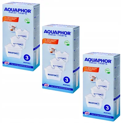 Obrázek produktu pro Filtrační patrona Aquaphor Maxfor+ 9 ks.