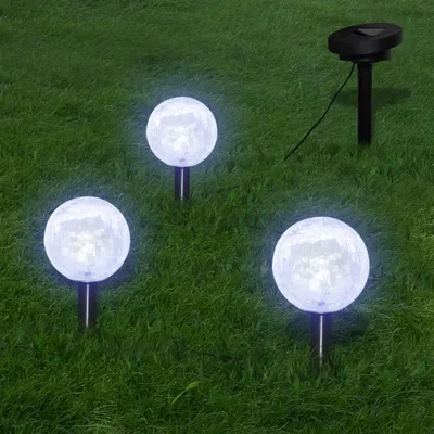 Obrázok produktu pre vidaXL Záhradné osvetlenie 6 ks LED so zemným hrotom a solárnymi panelmi