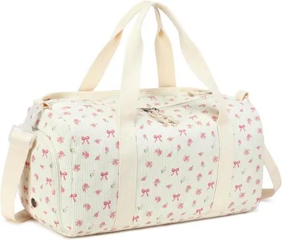 Immagine prodotto di Borsa sportiva con ampio scomparto per scarpe, tasca per oggetti bagnati, 44,5 cm, ideale per palestra e yoga