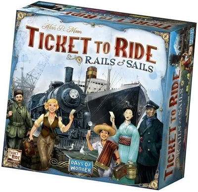 Immagine prodotto di Ticket to Ride: Binari e Vele