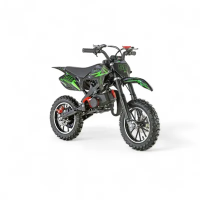 Produktbild von KXD 703A 49ccm 2Takt Dirt Bike Dirtbike CrossBike Enduro DirtBike pocket 49cc Pitbike PocketBike Motocross Motorrad Motorbike Motorsport Pocket Grün
