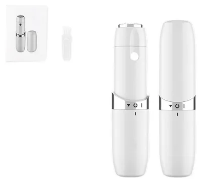 Produktbild von Elektrischer Gesichtsrasierer für Damen, Präzisionsrasierer mit LED Licht, sanfte Haarentfernung für Gesicht & Oberlippe