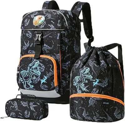 Imagen del producto de Conjunto de mochila escolar Ergo de 3 piezas, para niños a partir de 1º de primaria