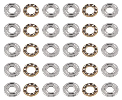 Kugellager-Set 6x14x5mm, 10 Stück Präzisions-Drucklager aus Stahl