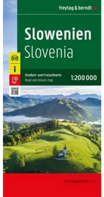 Image de Carte routière de la Slovénie, édition Freytag & Berndt, échelle 1:200.000