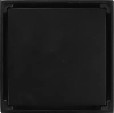 Obrázok produktu pre Čierny sprchový podlahový odtok Medený podlahový odtok pre kuchyňu Kúpeľňa Balkón 10x10cm
