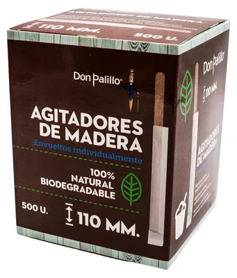 Holz-Rührstab 11 cm, 5000 Stück, Einweg
