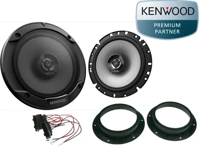 Produktbild von Kenwood für Skoda Octavia II 2 Lautsprecher Boxen Komplett Set Tür Vorn 300W