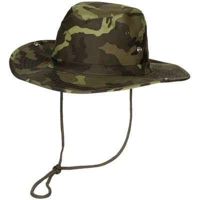 Produktbild von MFH Buschhut, mit Kinnband, zum Hochstellen, M 95 CZ tarn, Gr. 59
