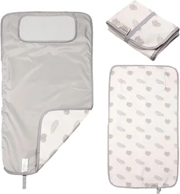 Imagen del producto de Bolsa para pañales con cambiador portátil e impermeable, de 40 x 70 cm, ideal para usar fuera de casa