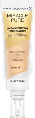 Obrázek produktu pro Max Factor Miracle Pure Skin dlouhotrvající make-up s hydratačním účinkem 32 Light Beige 30 ml