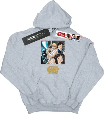 Produktbild von Star Wars - Kapuzenpullover für Mädchen BI12694 (152-158) (Grau)