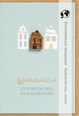 Produktbild von Weihnachten  Moments Collection  Unverpackte Glückwunschkarte