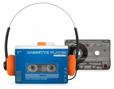 Obrázek produktu pro WALKMAN – přenosný přehrávač kazet, replika, Bluetooth, reproduktor, retro design