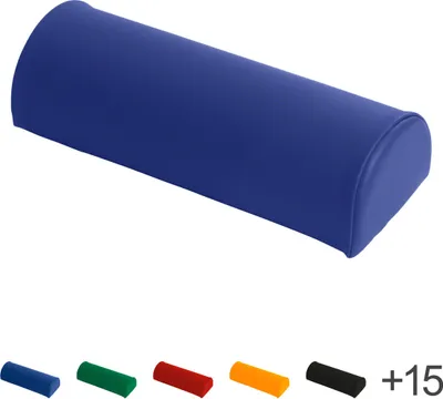 Produktbild von Dreiviertelrolle Lagerungsrolle Lagerungskissen mit Kunstlederbezug 50x25 cm