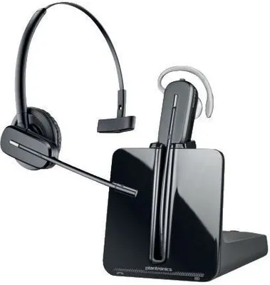 Produktbild von HP Poly Poly CS540A DECT 1880-1900 MHz Headset, Kabellos, Büro/Callcenter, 21 g, Kopfhörer, Schwarz