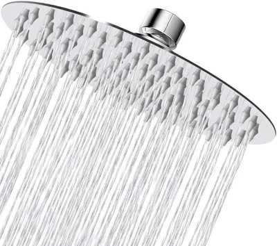 Regendusche 12 Zoll, Hochdruck, Edelstahl 304, Chrom
