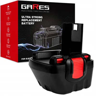 Obrázek produktu pro Gares Sada článků pro repasi akumulátoru Bosch GSR 12-1 12-2 | 12 V 1.5 Ah Inny | Výměnný balíček pro nářadí | Vysoký výkon Gares®