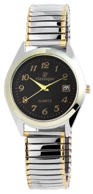 Produktbild von Classique Herrenuhr mit Edelstahlzugarmband, Datumsanzeige