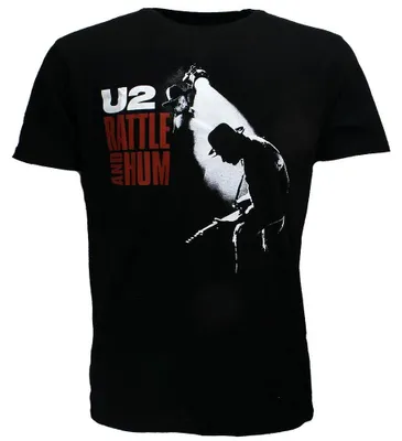 Imagen del producto de Camiseta de U2 Rattle & Hum | Merchandising icónico de rock - Talla S