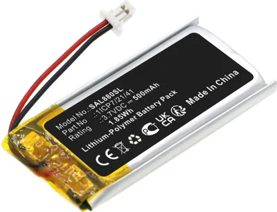 Produktbild von CELLONIC Akku für Headset Kompatibel mit Samson Airline 88, 1ICP7/21/41 - (500mAh, 3.7V)