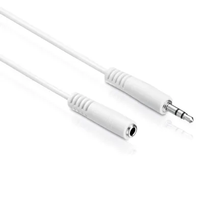 Produktbild von PureLink 3.5mm M/F 5m, 3.5mm, Männlich, 3.5mm, Weiblich, 5 m, Weiß
