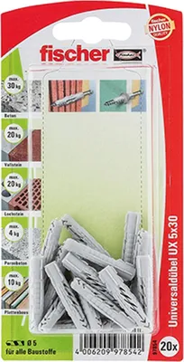 Zdjęcie produktu dla Fischer 97854, 20 szt.