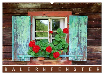 Produktbild von Bauernfenster (Wandkalender 2027 DIN A2 quer), CALVENDO Monatskalender
