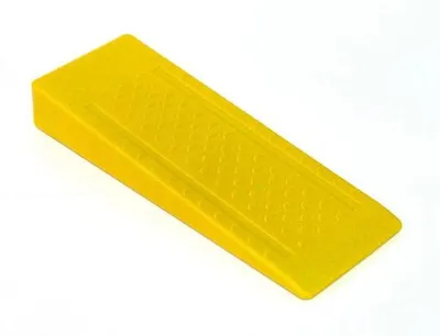 Image de Cale de coupe pour arbres, modèle bas, renforcée, 17 x 2,5 cm, jaune, ROBUSTE