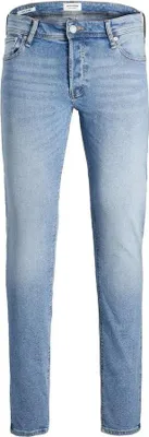 Image de Jack & Jones 12203510, jean, adulte, bleu, coton, Élasthanne, ne pas blanchir, lavage délicat (30 °C)