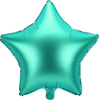 Produktbild von Folienballon Stern, 48cm, grün