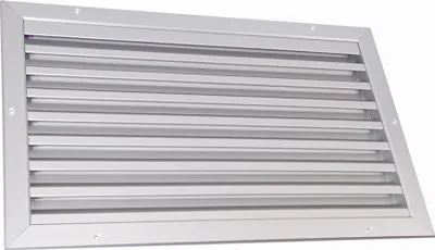 Produktbild von Lüftungsgitter LG 5030 RAA Alu F1 Lamellengitter 545 x345 mm Zuluft Abluftgitter