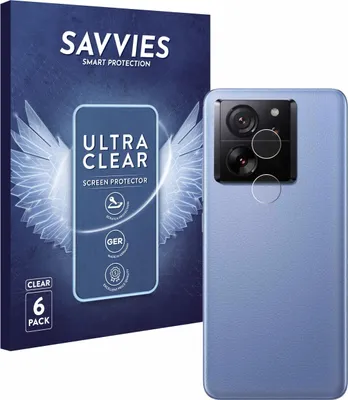 Produktbild von 6x Für Xiaomi 13T Pro (NUR Kameraschutz) Schutzfolie Savvies Displayschutz Display Schutz Folie Klar Transparent