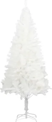 Image de Arbre de Noël artificiel Aiguilles naturelles Blanc 150 cm