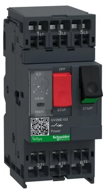 Image de Schneider Electric PROTECTEURS MOTEUR 4,00- 6,30A (GV2-ME103)