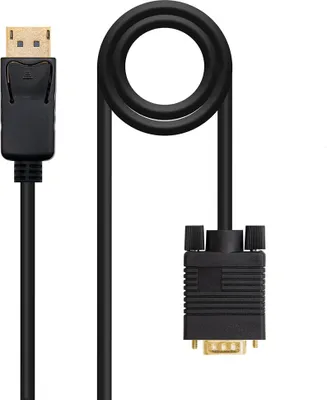 Produktbild von Nanocable 10.15.4401, 1 m, DisplayPort, VGA (D-Sub), Männlich, Männlich, Gerade