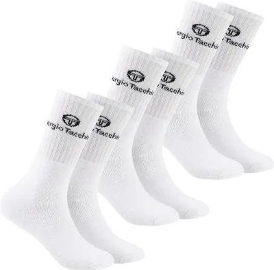 Produktbild von 39-42|Sergio Tacchini Uni Tennissocken 3 Paar weiß 93230832